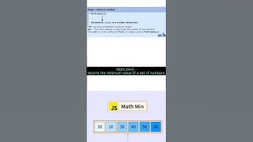 Math Functions in JavaScript||#javascript #learnjavascript #tktech #shorts #viral