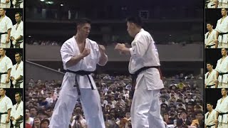 (IKO 1) The 6th World Open Karate Tournament 1995 Final Match - Kenji Yamaki VS Hajime Kazumi