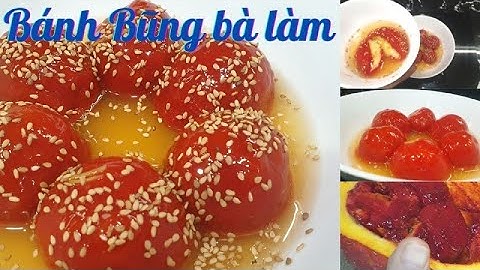 Công thức từ Bà _ Bánh Bũng dẻo thơm - bánh trôi truyền thống ngày tết hàn thực – Bánh trôi nước