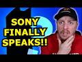 SONY FINALLY RESPONDS TO PS5 DRM LEAKS!!