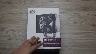 Zamena Vodenog Hladjenja,Zasto? Cooler Master - Hyper 412S - Unboxingtest