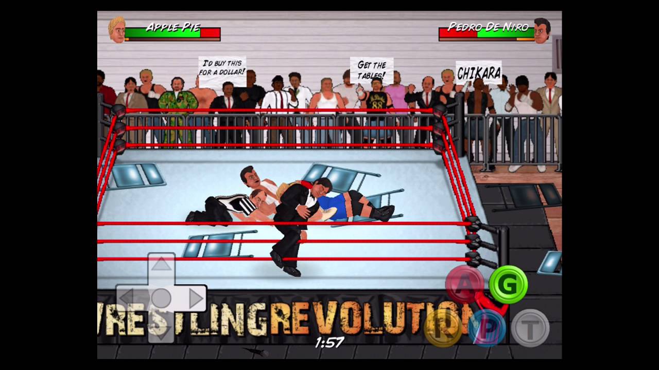 wrestling revolution 2d wwe mod apk