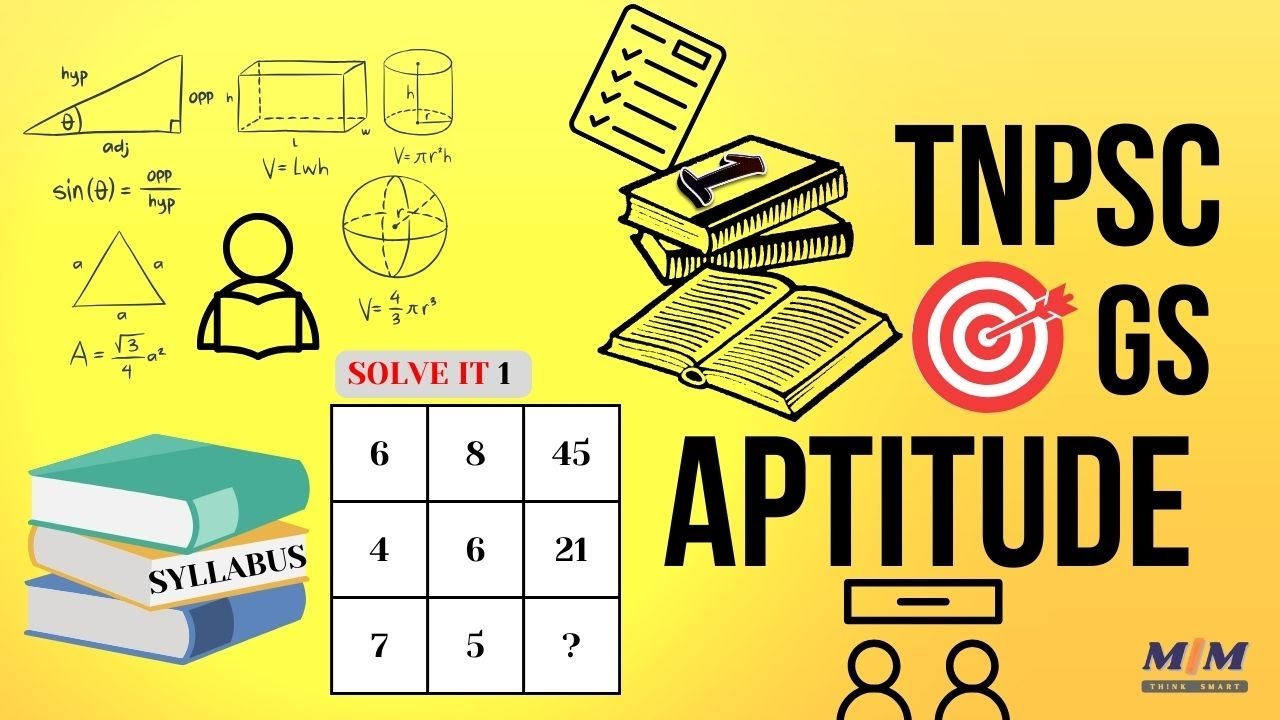 TNPSC Aptitude Syllabus Paper 2 TARGET 25 Questions YouTube