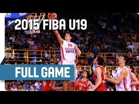Croatia v Turkey - Semi Final - Full Game - 2015 FIBA U19 World Championship
