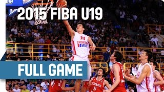 Croatia v Turkey - Semi Final - Full Game - 2015 FIBA U19 World Championship