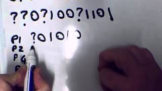 Calculating Hamming Codes example