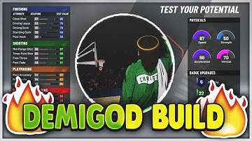 THE MOST OVERPOWERED "PLAY-SHARP" DEMIGOD BUILD IN NBA 2K20 - 6
