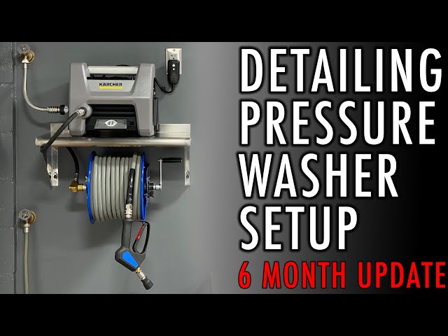 WALL MOUNTED PRESSURE WASHER SYSTEM UPDATE 6 MONTHS 