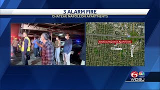 Metairie apartment fire