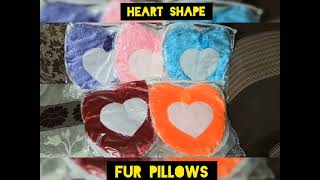 Personalized / Photo Printed Fur Pillow Heart Shape - MY ALBUM ZONE screenshot 4