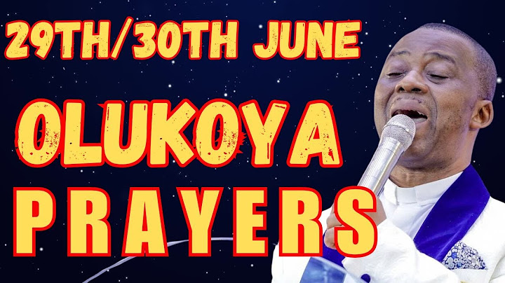 30TH JUNE, 2025 - ALL NIGHT BREAKTHROUGH MFM MIDNIGHT OLUKOYA PRAYERS FOR DELIVERANCE #mfm