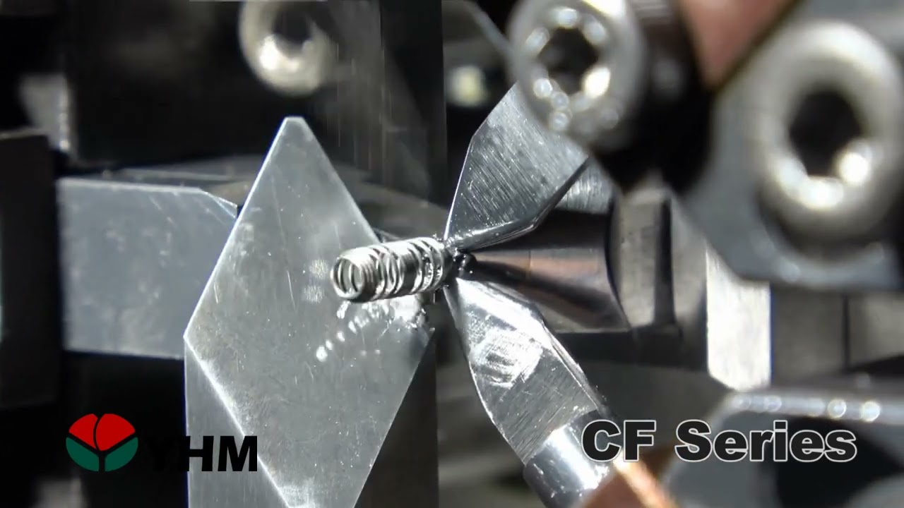 Muelles de compresión W.D 0.2mm｜Máquinas de muelles de compresión CNC CF-310｜YHM