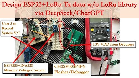 WCH CH32V003/006 Tutorial & Issues EP15 – Measuring the Power Consumption  Using the INA228