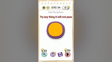 Brain Test Level 314 || Push the bottons