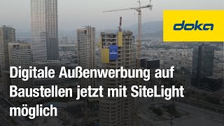 Digitale Außenwerbung auf Baustellen jetzt mit SiteLight möglich
Wir sind stolz darauf, SiteLight zu präsentieren: Ein digitales Out-of-Home-Medium mit Marketingpartnerschaften. Für Vermarkter öffnet SiteLight die Türen zu neuen Märkten. Kunden profitieren von einer All-in-One-Lösung, potenziellen zusätzlichen Einnahmen und der Möglichkeit, ihre eigenen Inhalte auf dem LED-Bildschirm zu präsentieren. All-in-One, weil Doka nicht nur die Hardware liefert, sondern auch die Koordination mit den Marketingpartnern übernimmt.
Ein erstes Projekt an der türkischen Ägäisküste zeigt, dass das digitale Medium dem rauen Baustellenalltag durchaus standhält. Die an der Schutzwand montierte SiteLight kletterte beim Bau des Hochhauses Fors Izmir auf eine Höhe von 116 Metern.
▶ Besuche unsere Webseite:
https://www.doka.com
▶ Abonniere unseren Kanal:
https://www.youtube.com/doka
▶ Folge uns auf:
Facebook: https://www.facebook.com/dokacom
LinkedIn: https://www.linkedin.com/company/doka
Instagram: https://www.instagram.com/doka_international
Twitter: https://twitter.com/doka_com
▶ Impressum:
https://www.doka.com/imprint
#Doka #Schalung #Schalungssysteme #Lösungen #innovativ #Einschalen #Sicherheit Digitale Außenwerbung auf Baustellen jetzt mit SiteLight möglich