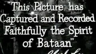 Bataan Theatrical Movie Trailer (1943)