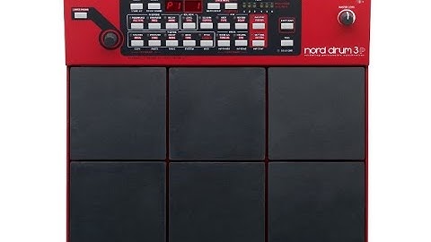 Nord Drum 3P Modeling 6-Channel Percussion Synthesizer  - Overview