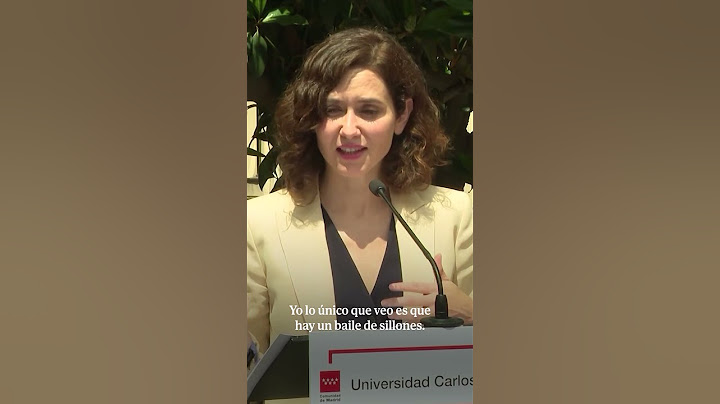 Ayuso celebra que Irene Montero "sea apartada de la política"