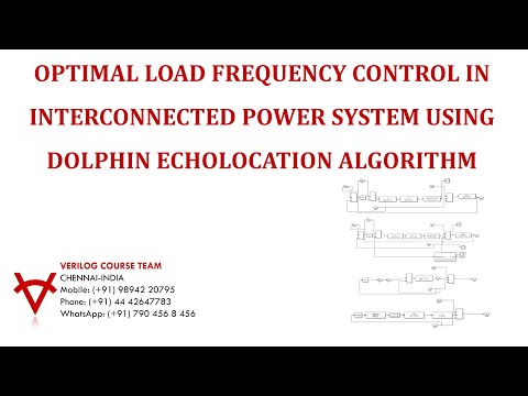 OPTIMAL LOAD FREQUENCY CONTROL IN INTERCONNECTED POWER SYSTEM USING DOLPHIN ECHOLOCATION ALGORITHM