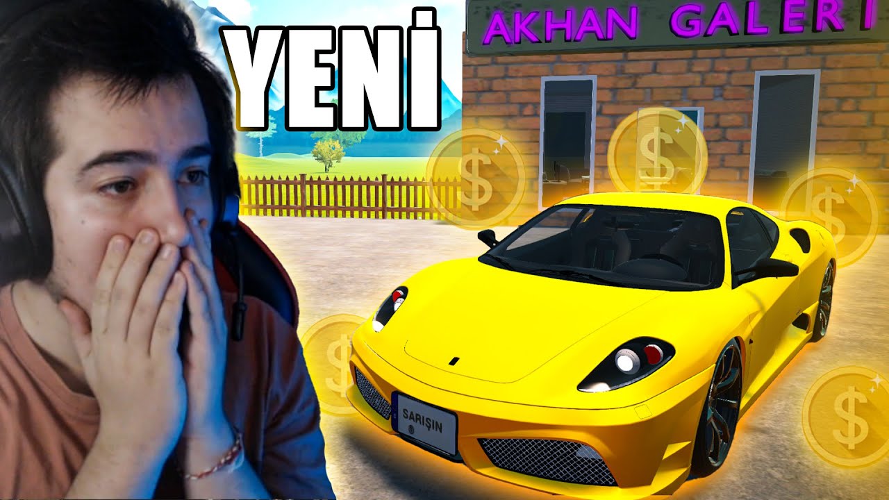 LÜKS FERRARİ ALDIM YENİ GALERİYE GEÇTİM !! | Car For Sale Simulator 2023 | Bölüm 4