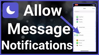 How To Allow Text Notifications When On Do Not Disturb