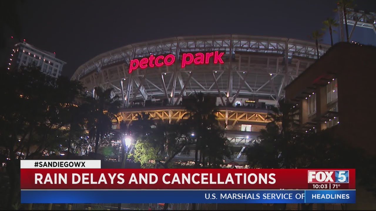 Rain Delays And Cancelations YouTube