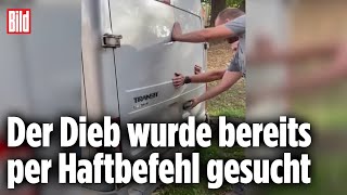Dieb Will Werkzeug Aus Transporter Klauen Mutiges Trio Sperrt Ihn Ein