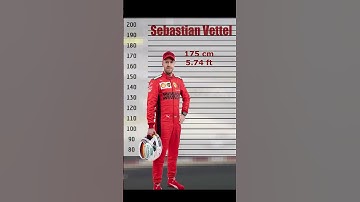 Formula 1 Driver Height Comparisons. Didn