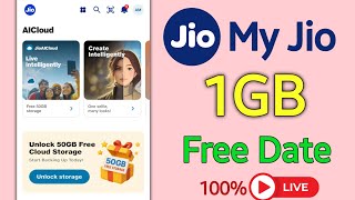 Jio Number 1GB Free Data | Jio Free Data Offer Today | My Jio App Se Free Data Kaise Le screenshot 3