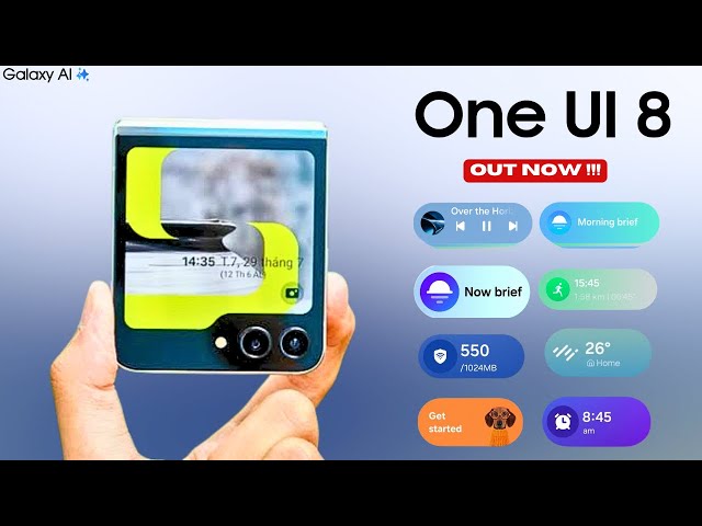 ui8! Galaxy Z Flip5　ジャンク Samsung Galaxy Z Flip 5 Official One UI 8 Android 16 Update