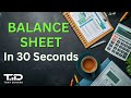 Balance Sheet Explained in 30 Seconds - Traps to Look For - Investing 101