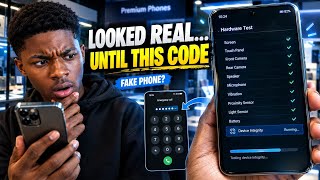 THE PHONE LOOKED REAL… UNTIL I TYPED THIS CODE