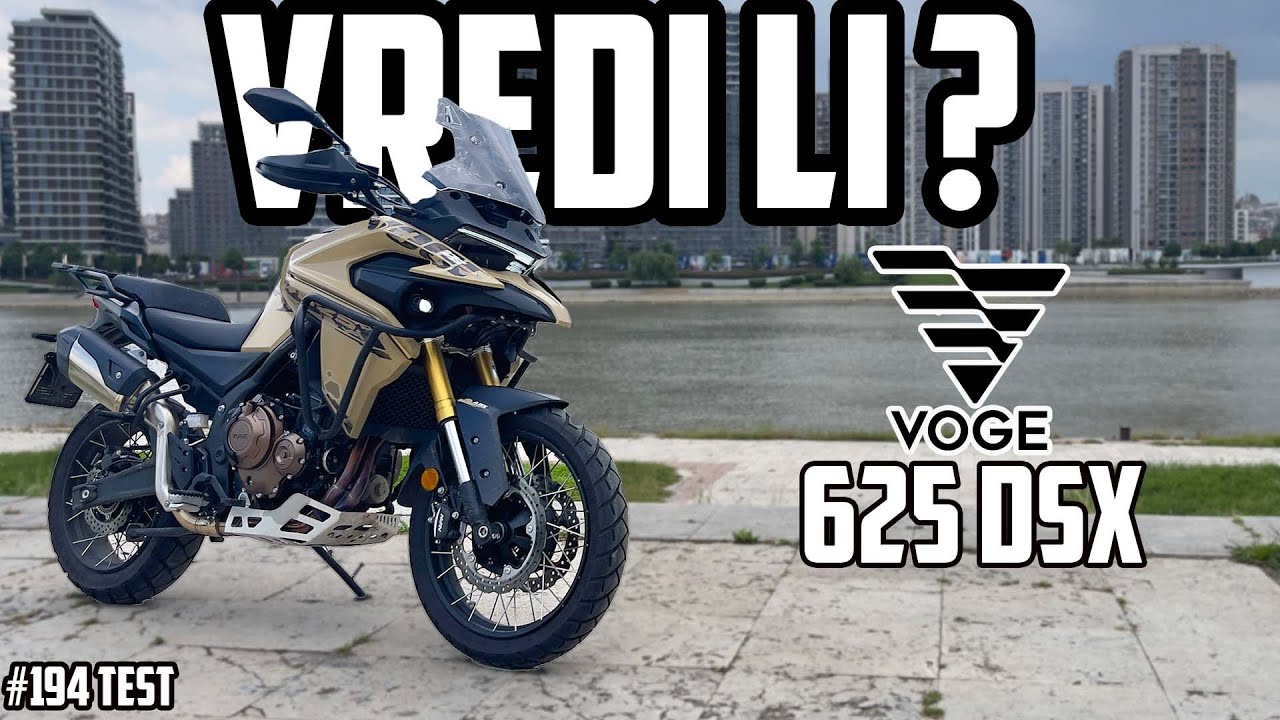 Test motora: Voge 625 DSX (2025) - First Ride - Review - Subtitles