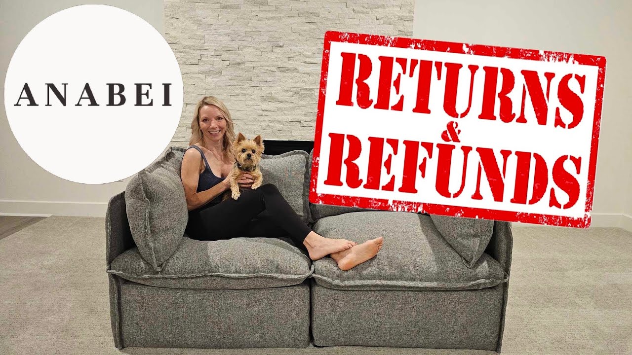 ОБЗОР ПРОЦЕССА ВОЗВРАТА И ВОЗМЕЩЕНИЯ СРЕДСТВ Anabei: модульный моющийся диван