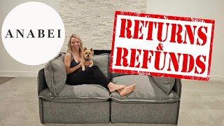Anabei RETURN & REFUND PROCESS REVIEW Washable Modular Sofa Profile