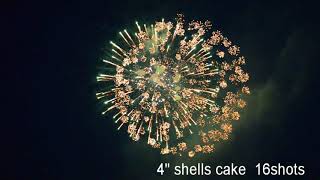 4 inch shells cake 16shots