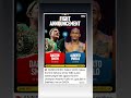 📢🥊SMITH 🆚 PUELLO🥊📢 #shorts #showzen1productions #media #boxing #ringmagazine #smithvspuello