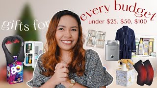 60+ Christmas Gift Ideas for Everyone on Your List For Every Budget 2022 | Less than $25, $50, $100