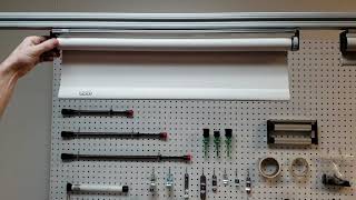 Mcd American Series Manual Solo Shades With External Adjustment Wheels