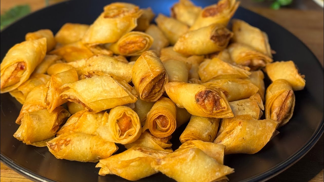 Crispy Chicken Spring Roll  Bites Ramadan Special | Crispy Fried Chicken Snacks Recipe