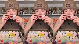 Eating Wax Bottle Candy Mukbang Eating Sounds