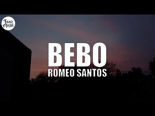 Romeo Santos - Bebo (Letra/Lyrics)