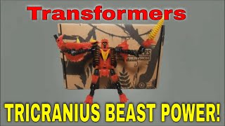 Transformers WFC Tricranius Beast Power Fire Blast Collection - GotBot True Review NUMBER 925