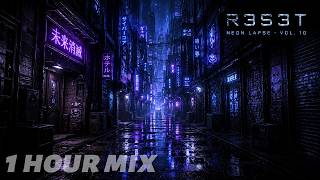 1 HOUR DARK TRANCE VIDEO | NEON LAPSE | R3S3T MU5IC | VOL 9 | Cyberpunk | future driving