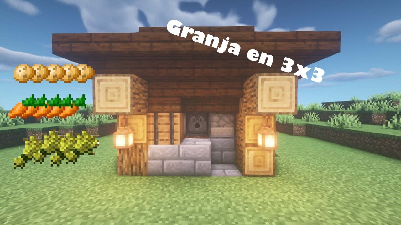 Como Hacer Una Granja En Minecraft