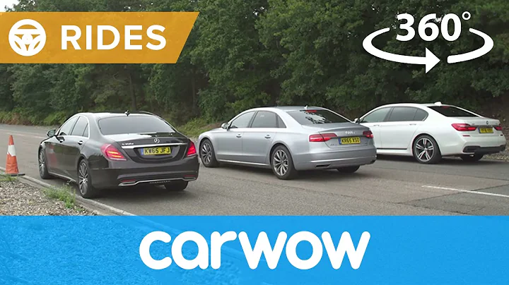 BMW 7 Series vs Mercedes S-Class vs Audi A8 360 DRAG RACE 2017 | Passenger Rides