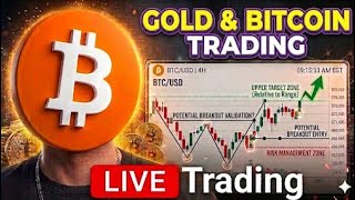 GOLD AND BITCOIN LIVE TRADING 22 May 2026 | #mt5 #goldtrading #cryptottading #TheTradingLocker