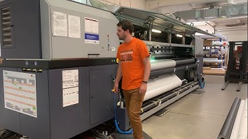 Durst Rho R 512 printing banner