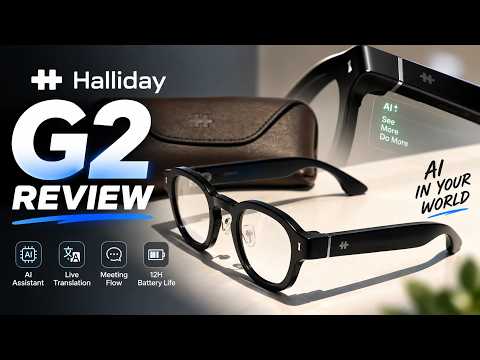 Halliday G2 Review – AI Glasses Just Got SERIOUS!