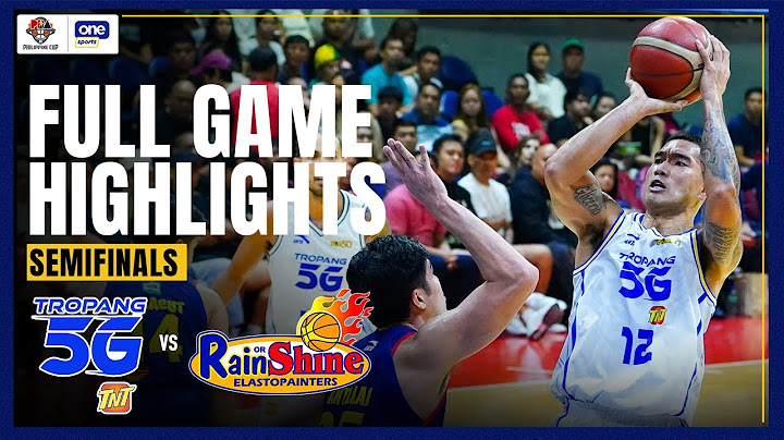 TNT TROPANG 5G vs RAIN OR SHINE | FULL GAME HIGHLIGHTS | SEMIS G6 | PBA SEASON 49 PHILIPPINE CUP